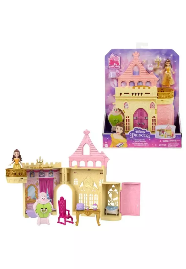 Disney Princess Stackable Doll + Playset Assortment - Belle's Castle Playsets