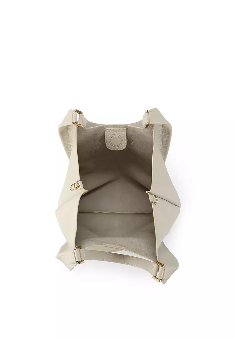 Buy RABEANCO Rabeanco.Rabeanco KATE Portrait Tote Bag Cream