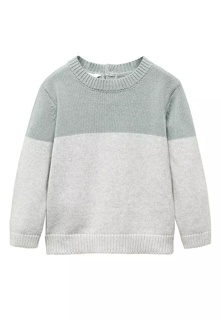 Buy MANGO BABY Contrasting Knit Sweater 2024 Online ZALORA