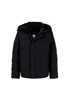 Blue Mens Clothing Jackets Down and padded jackets Canada Goose Goose Langford Parka in Navy for Men 