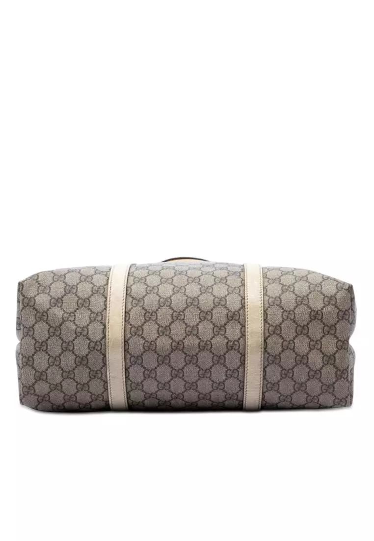Pre-Loved Gucci Gg Supreme Joy Vertical Tote