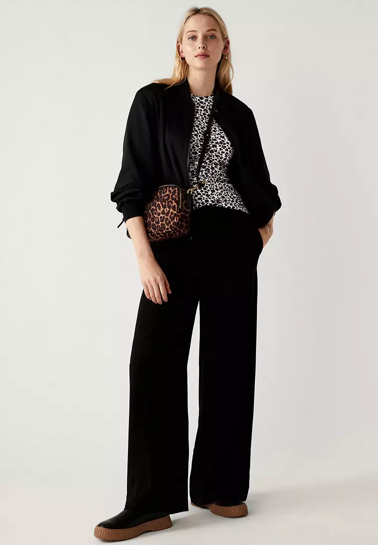 Cotton Rich Printed Slim Fit T-Shirt