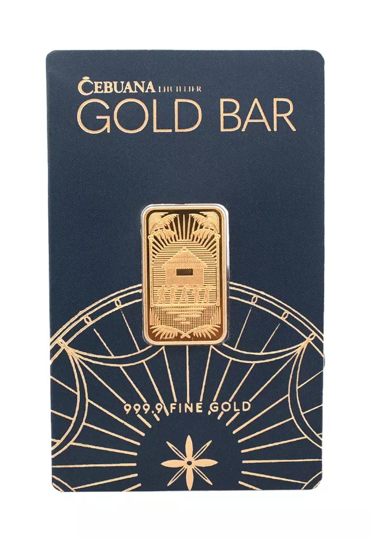 Cebuana Lhuillier 24K Bayanihan Design Gold Bar