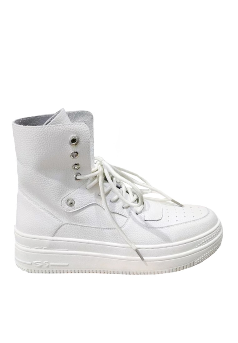 VANSA Casual Cow Suede High Top Martin Boots VSM-B2288