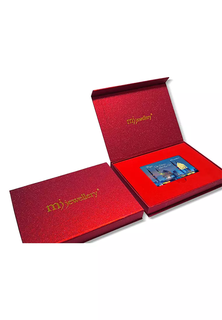 5G Gold Collection 999.9/24K Masjid Series Gold Bar (0.2g)