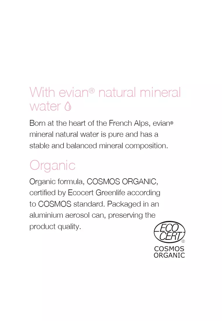 Evian Facial Mist Glow 100ml