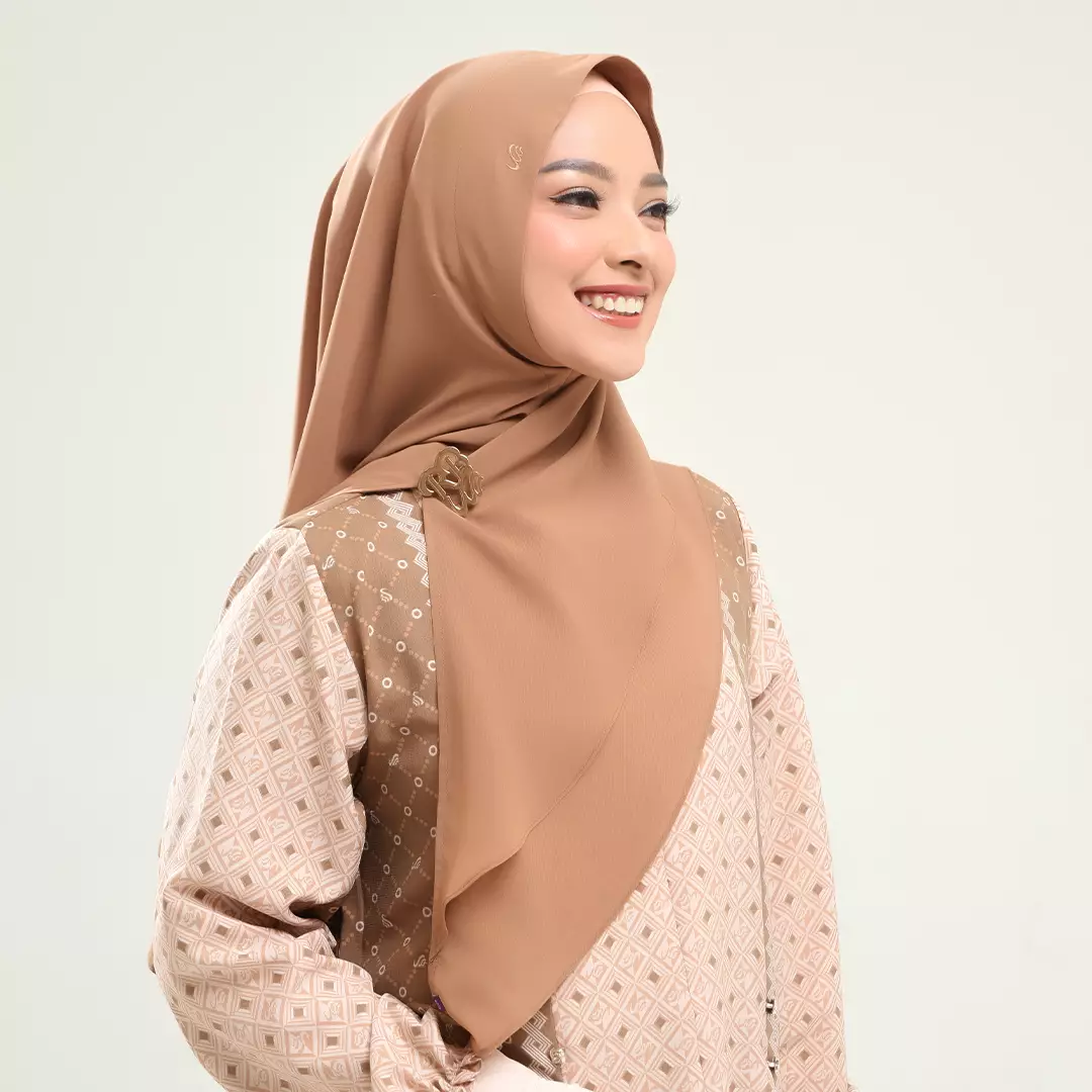 Rabbani - Kerudung Instan Muslim Wanita Dewasa Zetta M - Sugar Almond