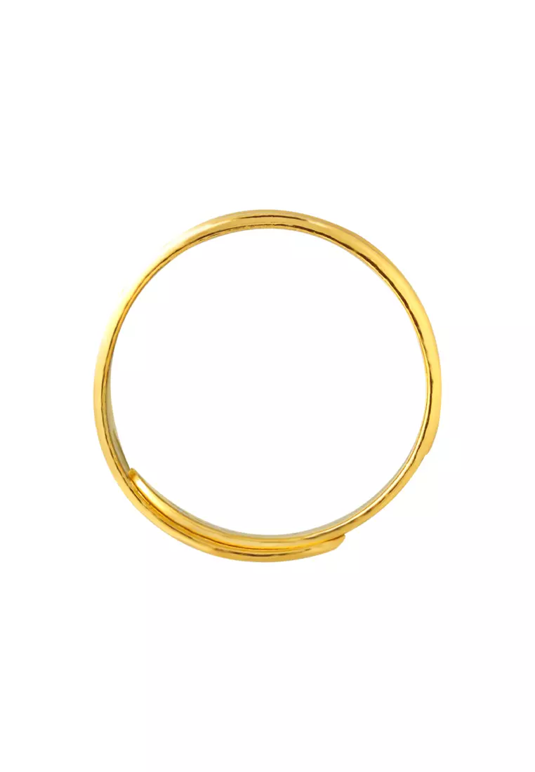 TOMEI x XIFU Wholeheartedly Ring, Yellow Gold 999
