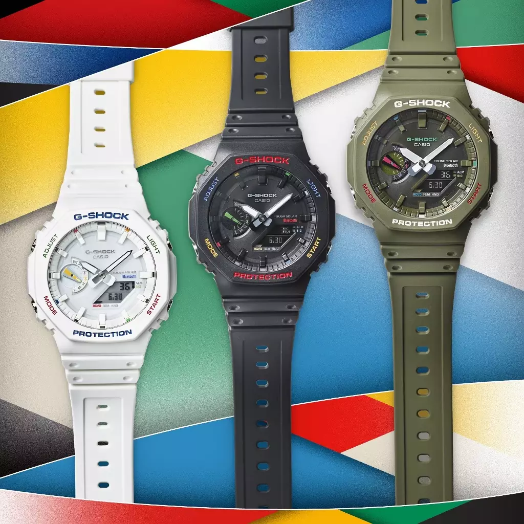 Casio G-Shock Jam Tangan Pria dengan format Analog Digital GA-B2100FC-3ADR