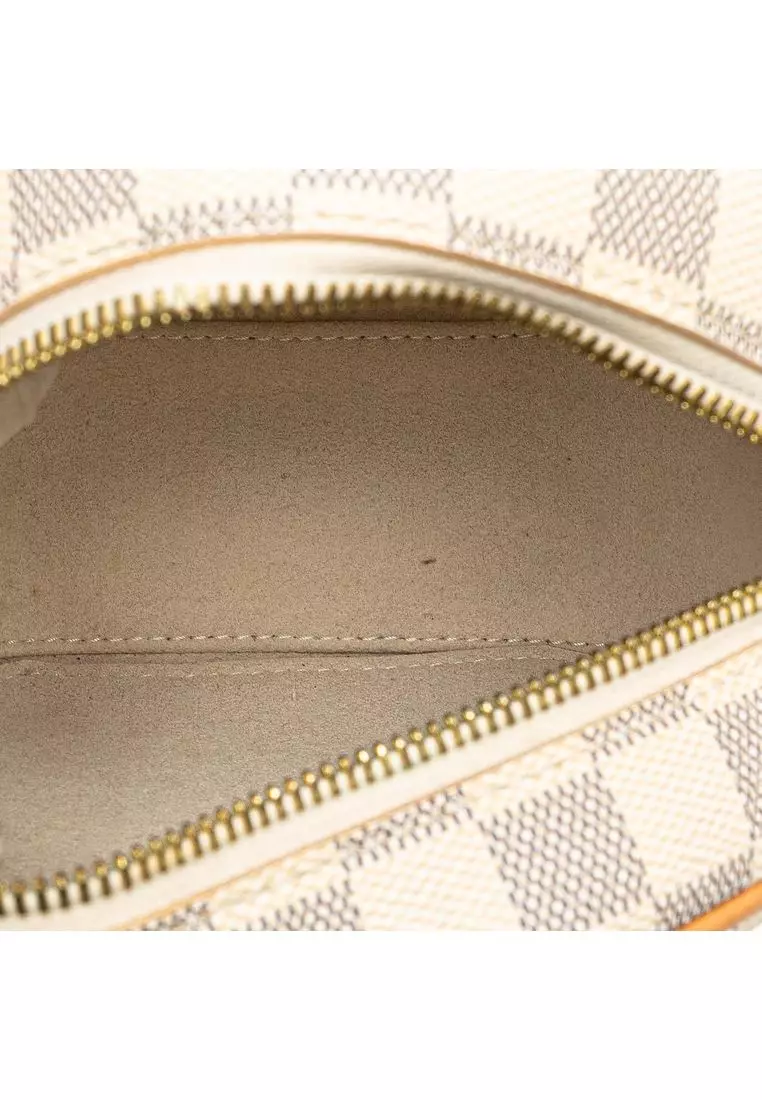 Pre-Loved Louis Vuitton Damier Azur Boite Chapeaux Souple Pm