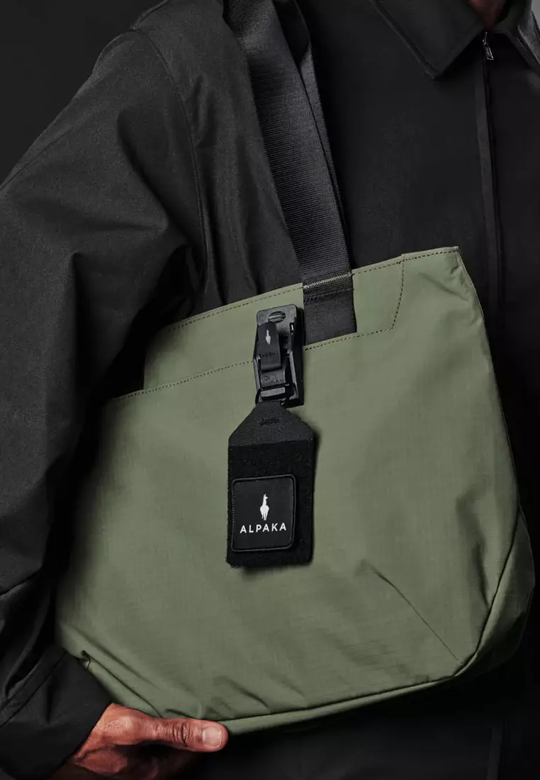 Alpaka Elements Tote Small - Green/Grey