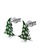 Her Jewellery Christmas Tree Earrings - Made with Swarovski Crystals BC904AC684FC27GS_3