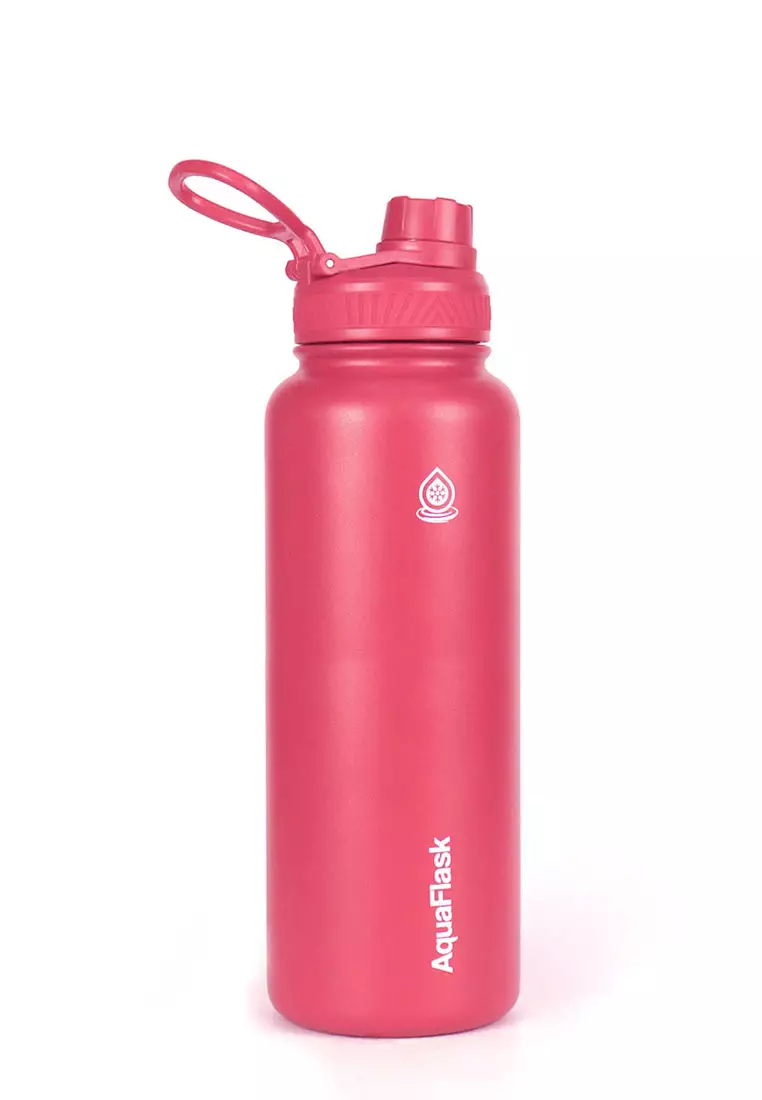 40oz Wide Mouth Water Bottle Flamingo
