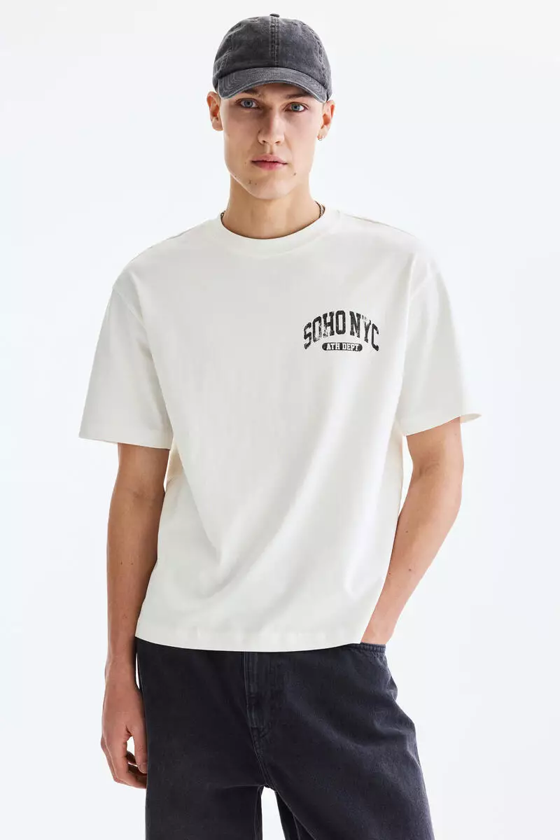 Loose Fit Printed T-shirt