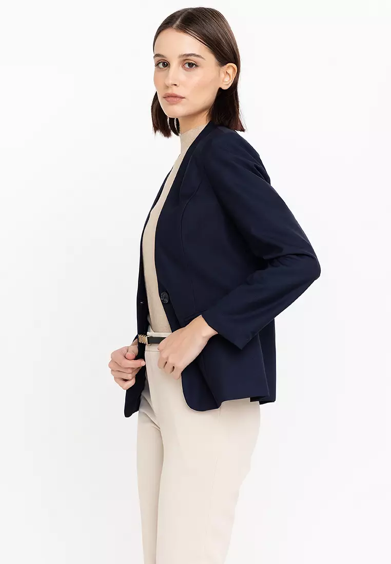 Midnight Blue Light Weight Blazer