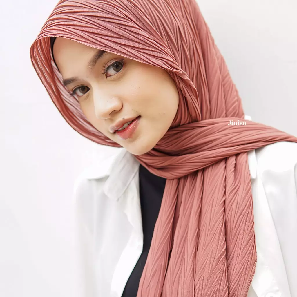 AURA Active Hijab Pashmina Flowy Plisket Breeze