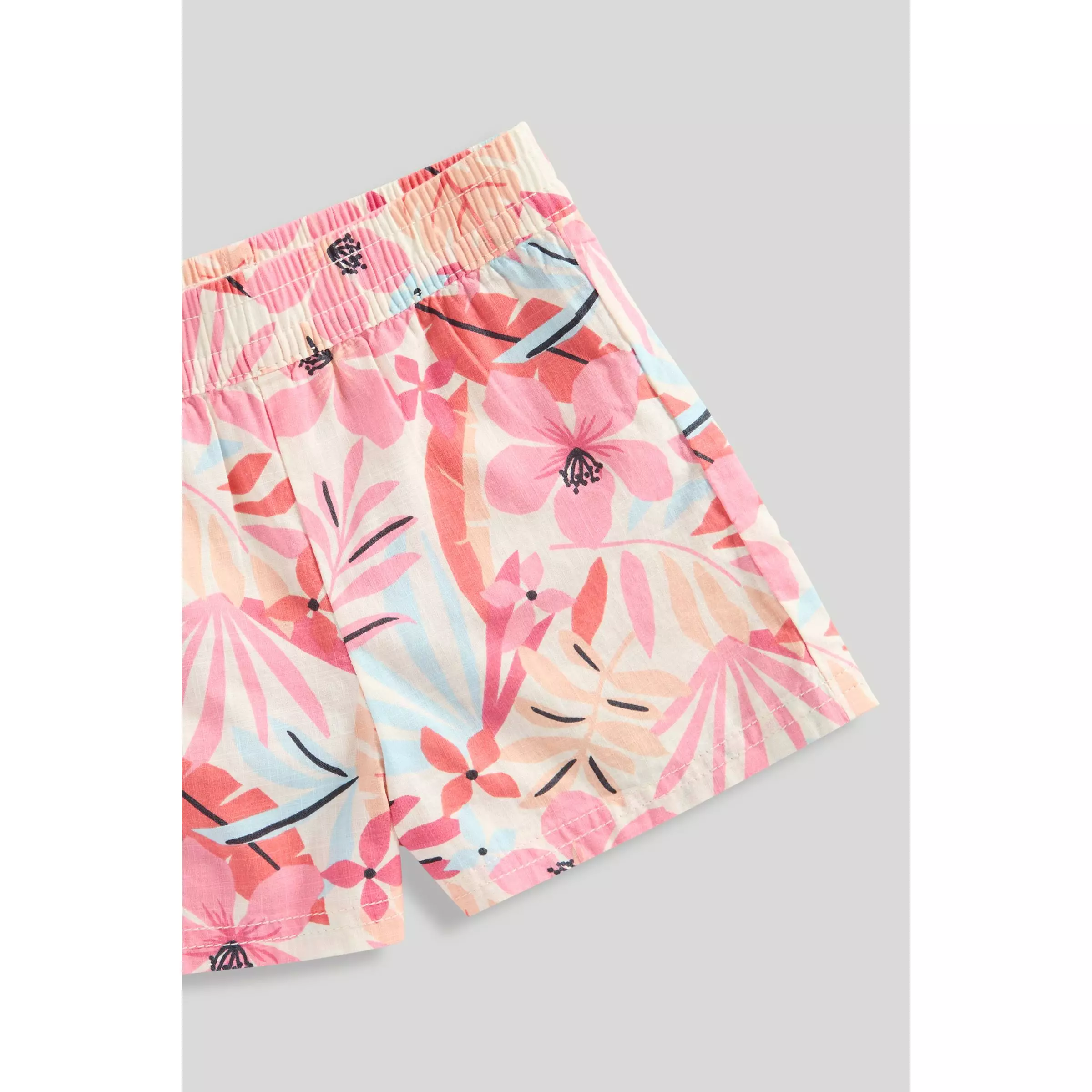 Mothercare Tropical Blouse and Shorts Set - Set Baju Anak Perempuan (Multi)