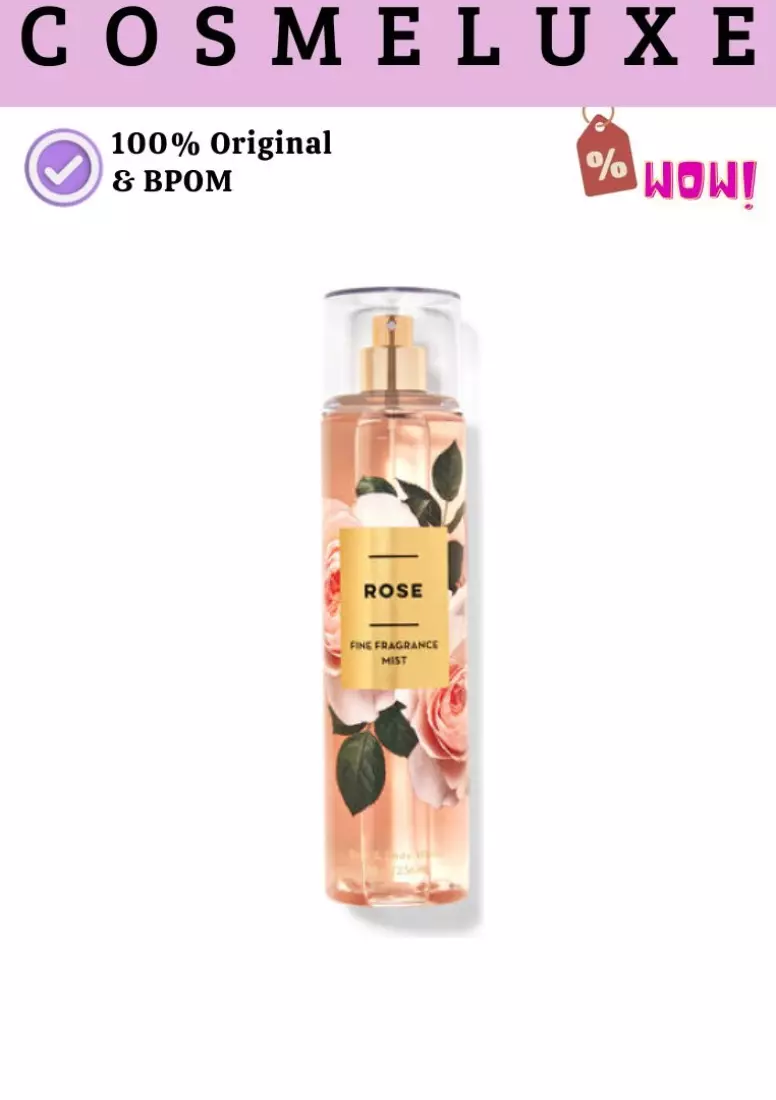 Jual Bath and Body Works BBW Body Mist Rose 236ml Original 2025