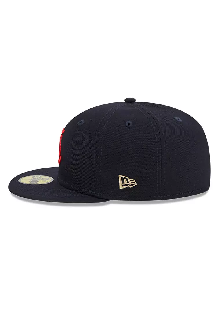 St. Louis Cardinals New Era Sidepatch 59FIFTY Fitted Hat - Black