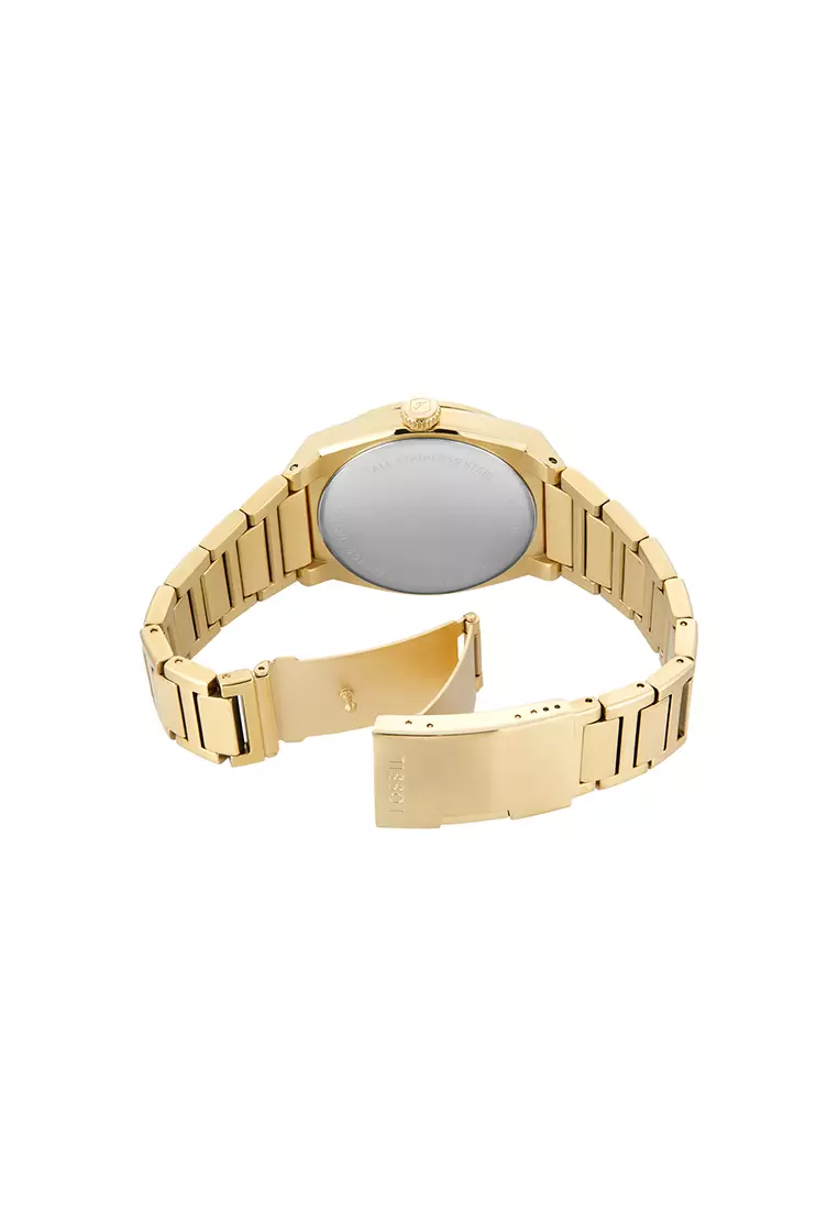 Everett Gold Stainless Steel Watch FS6090