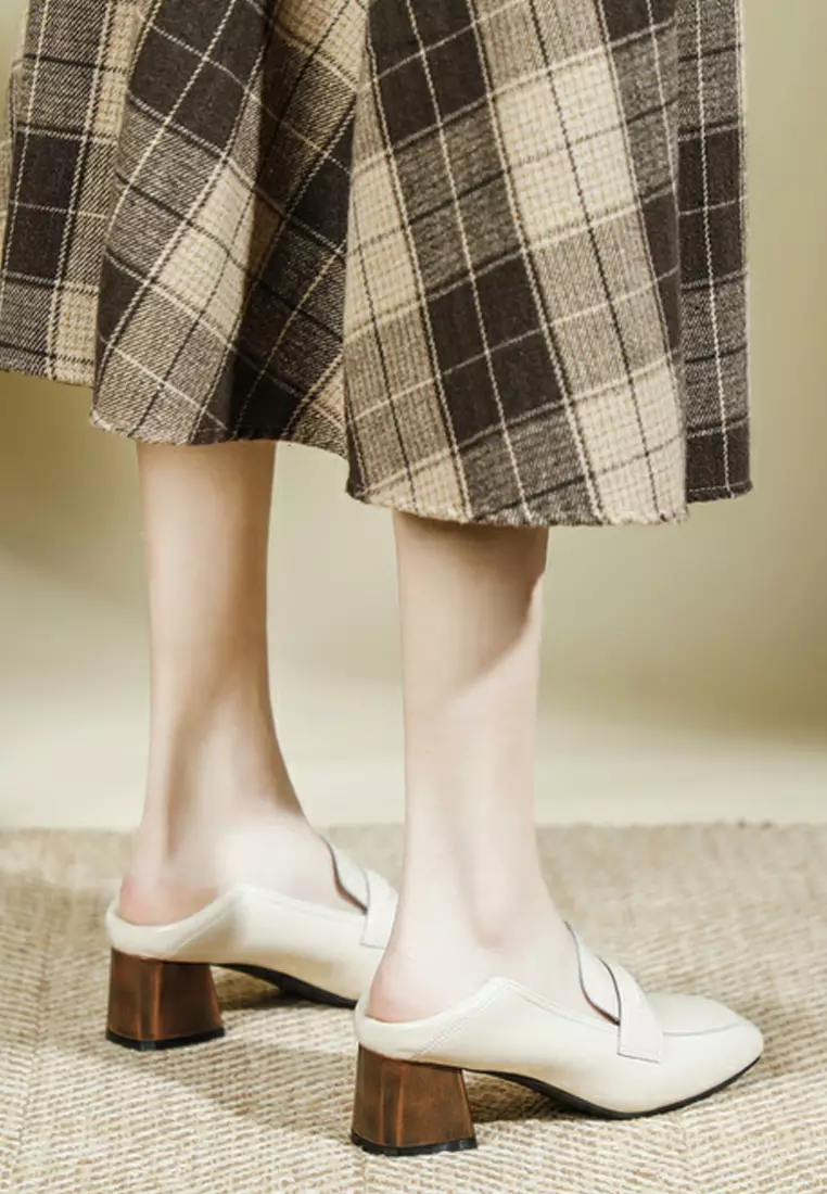 4CM Penny Leather Loafer TE6988-2