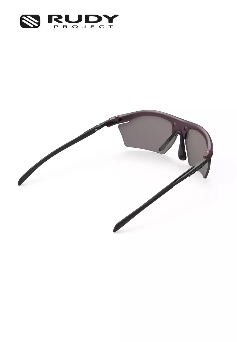 Rydon Slim Sports Performance Sunglasses – Cabernet Matte Rose Gold |