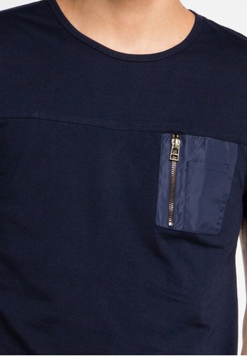Jual Cressida  Zipper Pocket Tee Original ZALORA Indonesia