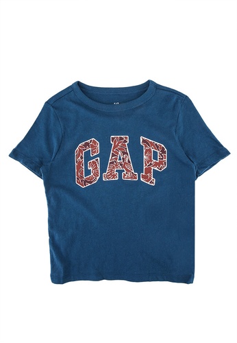 GAP blue Novelty Logo Arch Tee DCA37KAB939C63GS_1