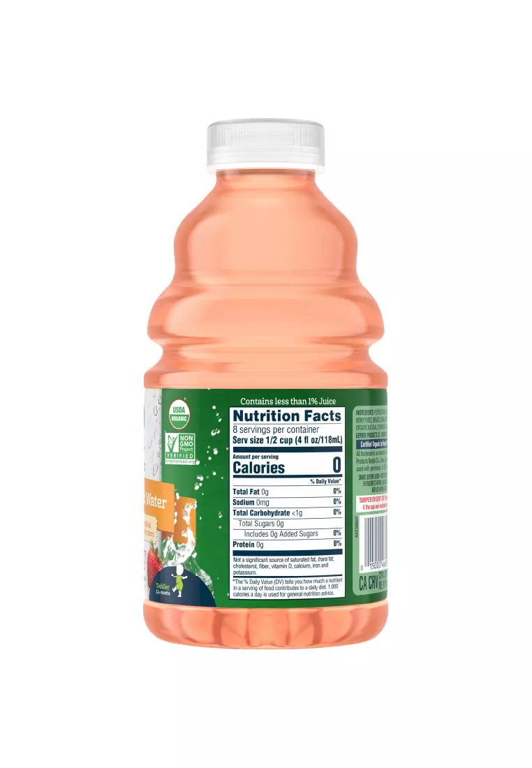 Buy Gerber BB King Kong Gerber® Organic Fruit Infused Water Strawberry