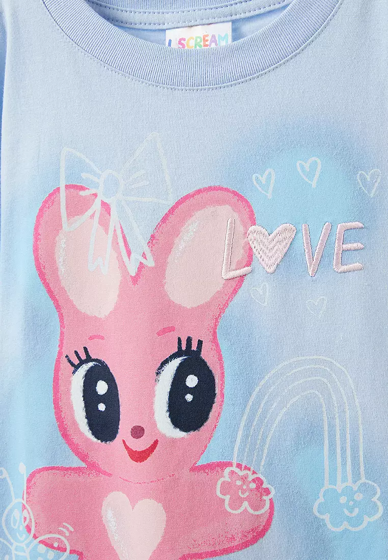 Licensed Drop Shoulder Short Sleeves Tee