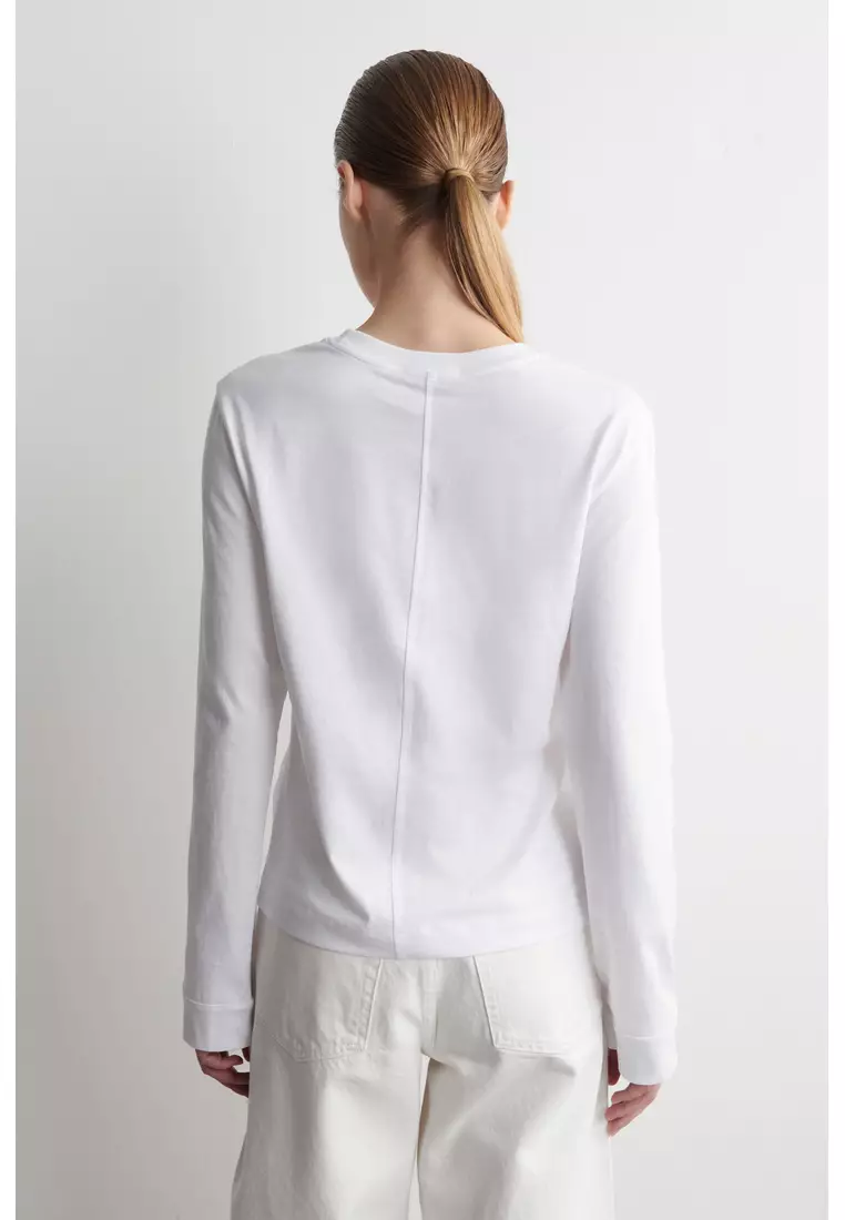 COTTON LONG-SLEEVED T-SHIRT