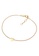 Elli Jewelry white Bracelet Heart Basic Topaz Gemstone 585 Yellow Gold DF30DACEB6AEEDGS_2