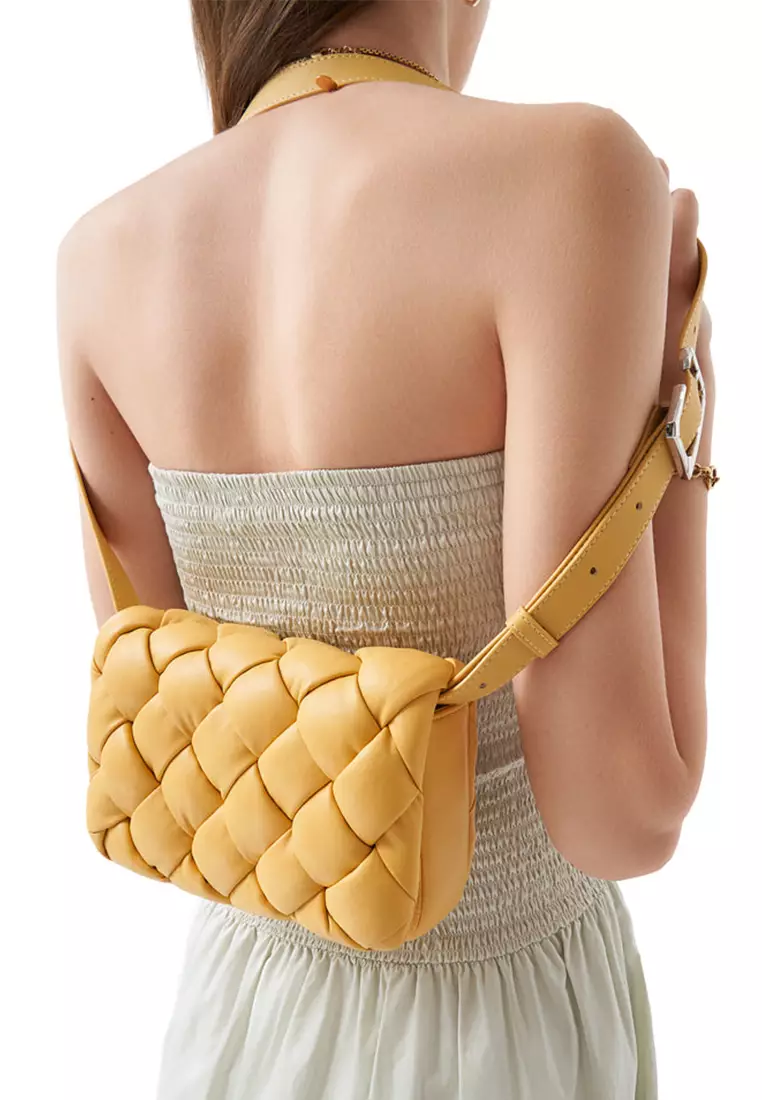 JW PEI Maze Bags Women Crossbody (Almond): Handbags
