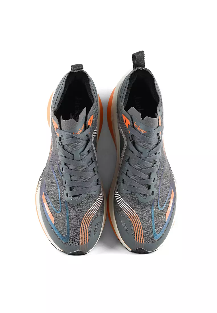 Jackson Active Phantom 1 Grey Orange - Sepatu Sporty