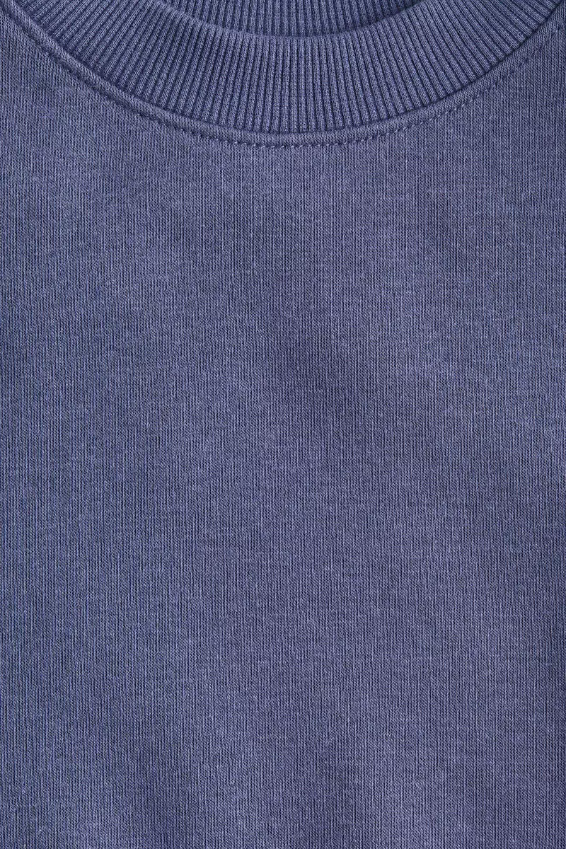 Oversized brushed-inside sweatshirt