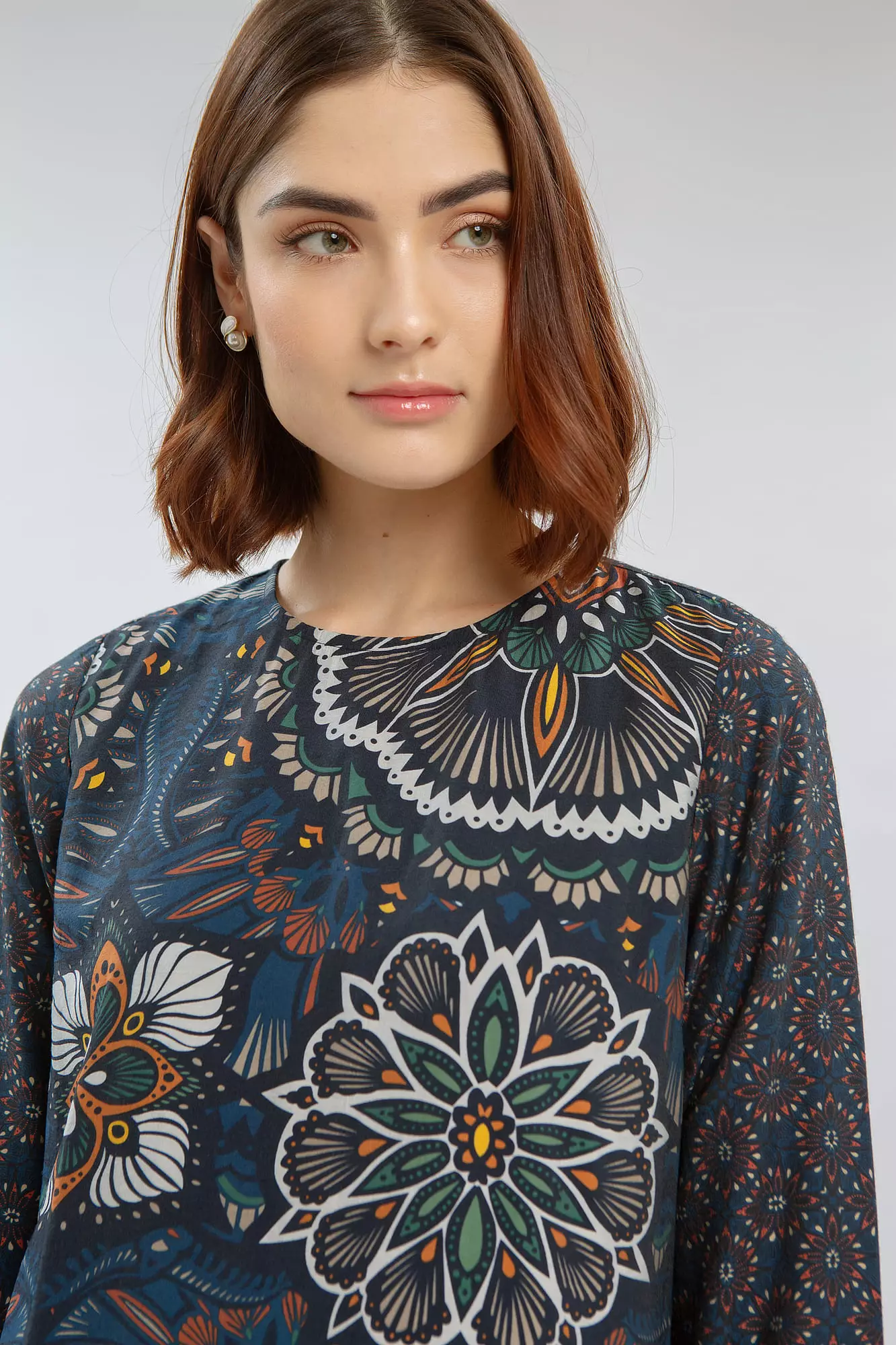 Minimal Stormy Dress Dark Navy