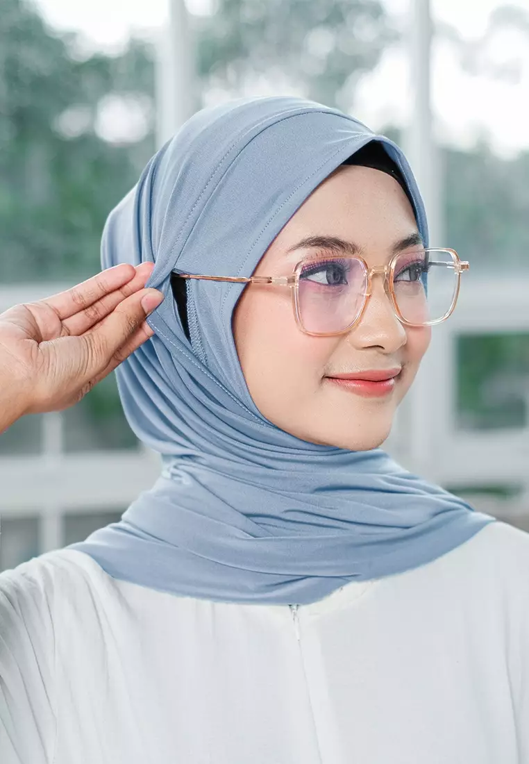 HIJAB INSTAN ZENYA - DENIM
