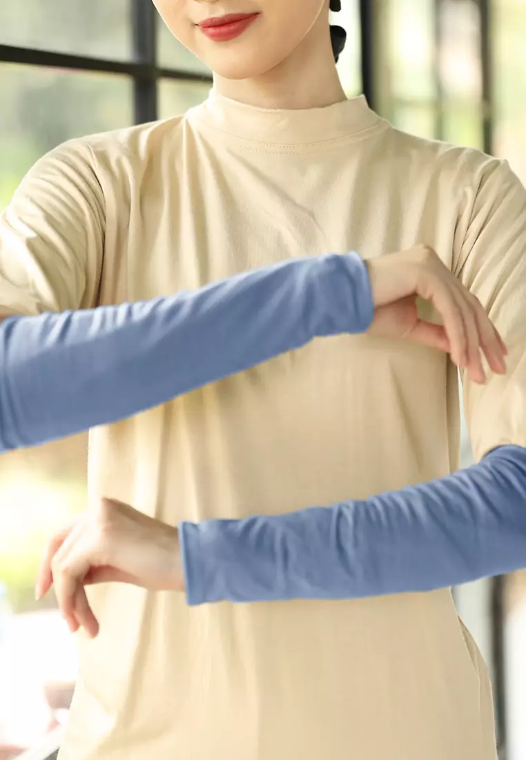 Zelena - Ashera Handsocks Seamless | Manset Tangan Wanita Inner - Denim