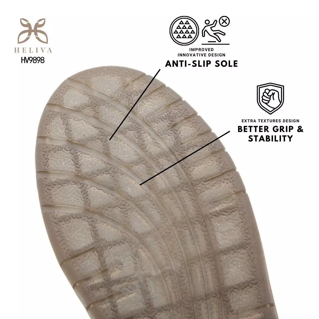 Heliva Avenna Slip-On Flats with Elastic Cross Straps HV1258