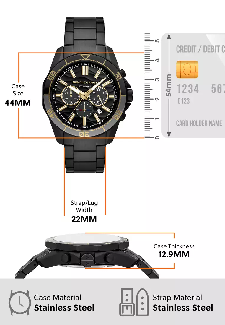 Buy Armani Exchange Armani Exchange Men's Chronograph Watch