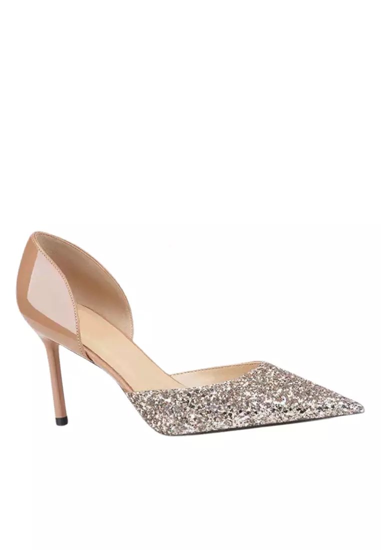 Discount on Twenty Eight Shoes  shoes - SKU: 8cm Sequins Pointed D'orsay Wedding Heels Px708-60-1