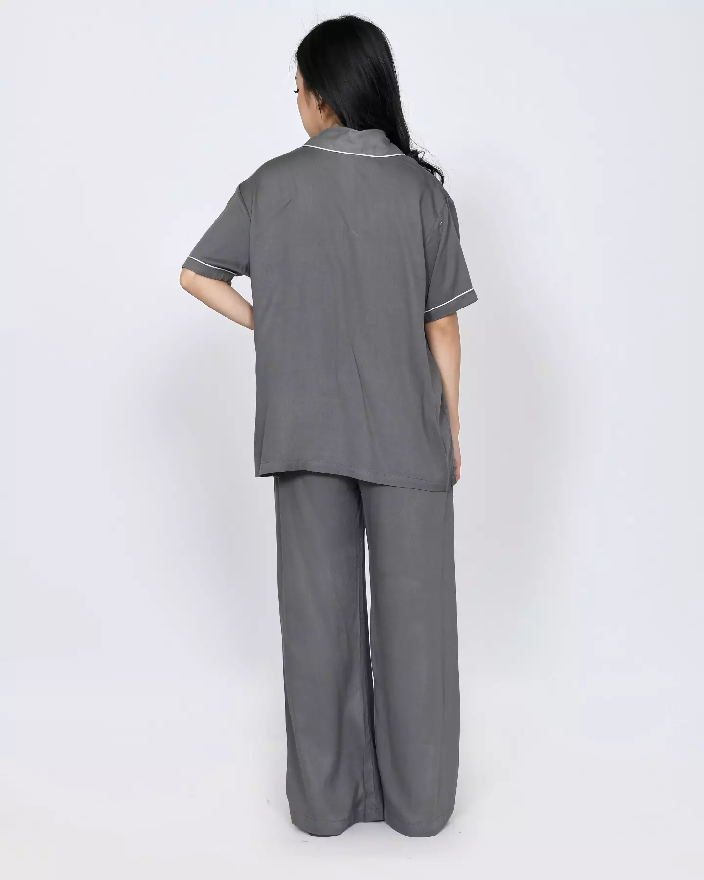 Baju Tidur Wanita RHENA PAJAMA SETS - FREE SLIP ON