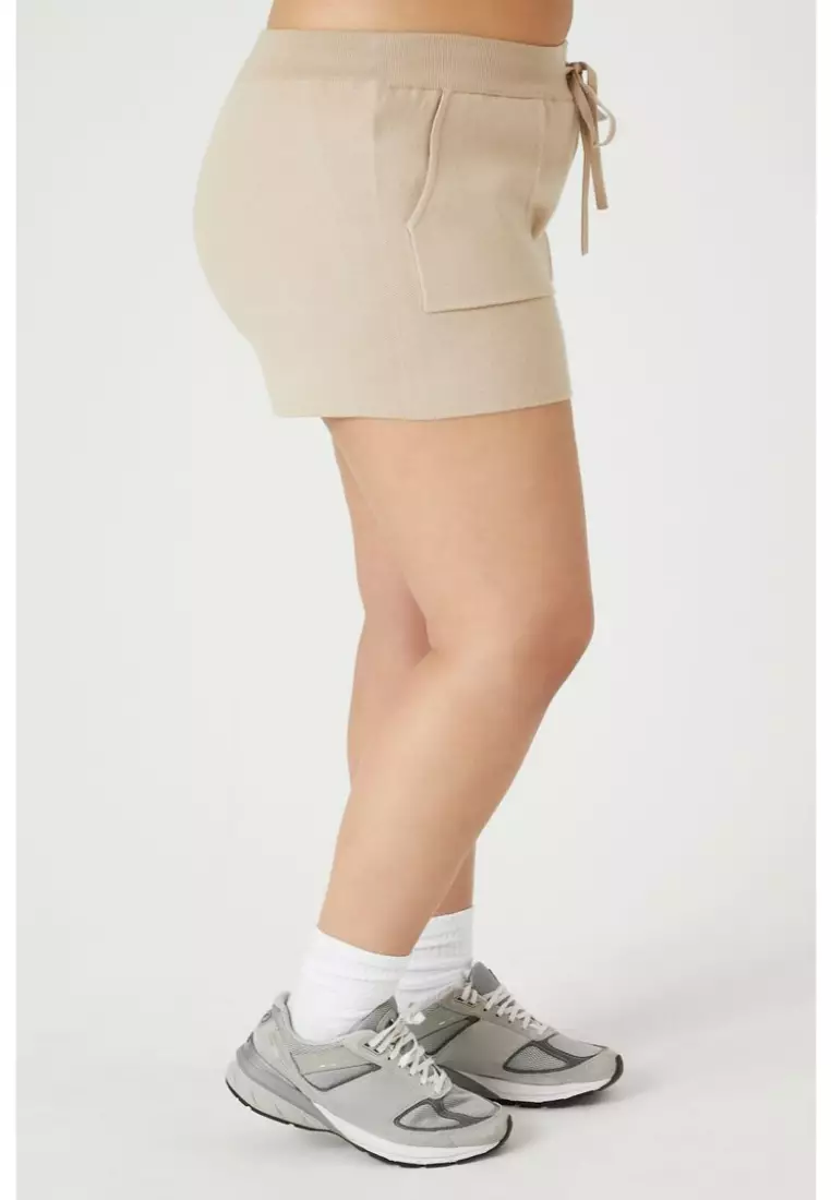 Sweater cheap knit shorts
