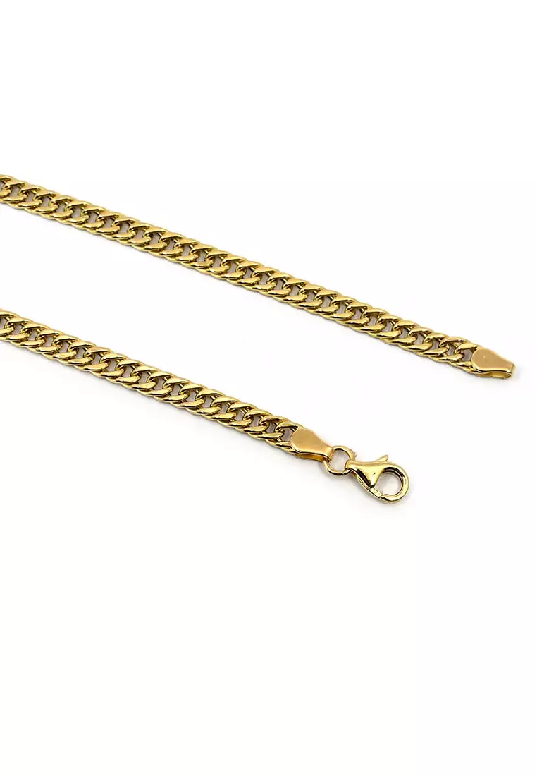 18K Italian Made Yellow Gold Bracelet