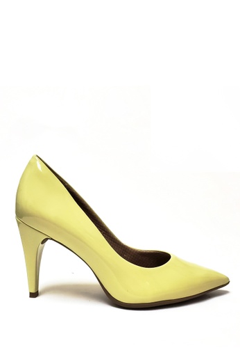 Piccadilly Piccadilly Pointed Lime Pat Pumps (749.001) 5AE04SH28C4D9AGS_1