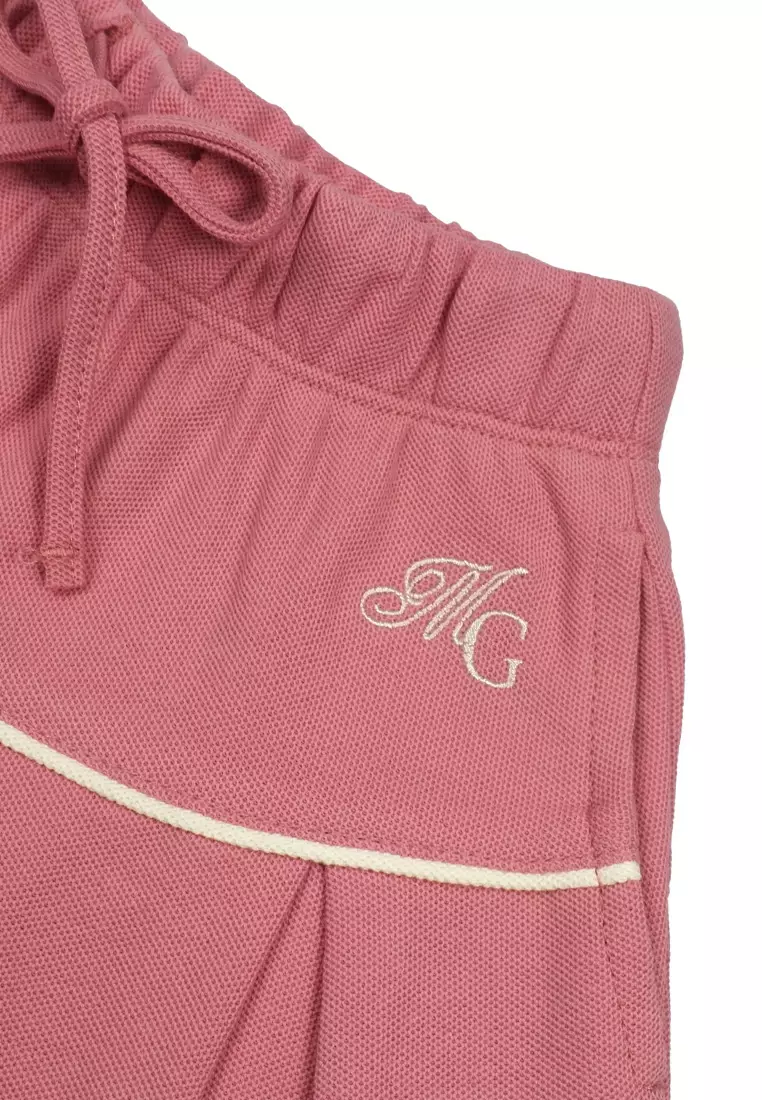 Girls Blouse With Collar With Skirt Set