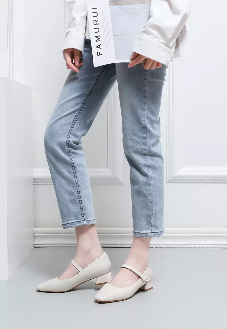 Buy Twenty Eight Shoes 3CM Microfiber Leather Mary Jane Shoes 213