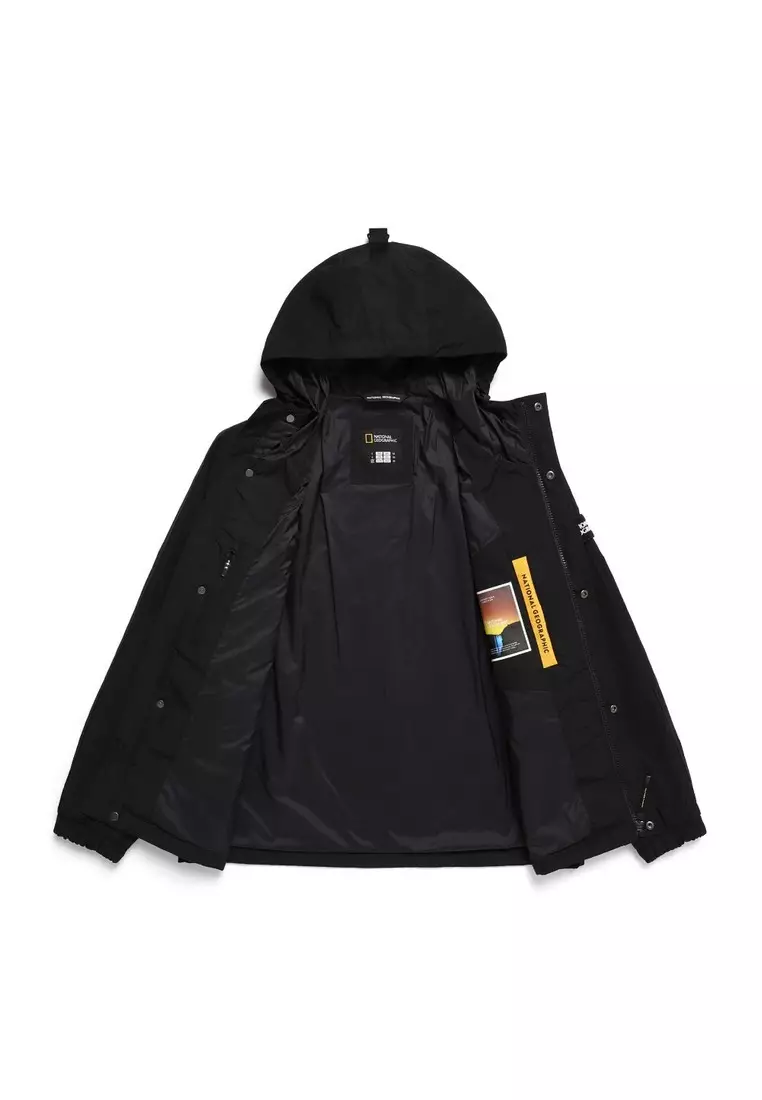 網上選購 National Geographic 男女同款ONCA立體剪裁連帽外套 2024 系列 ZALORA香港