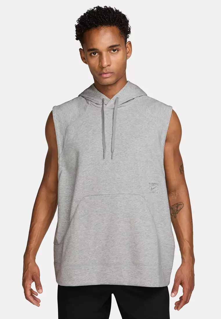【New】Deuxieme Classe Sleeveless Pullover Buy Nike N.A.C. Men's Dri-FIT Fleece Sleeveless Training Hoodie