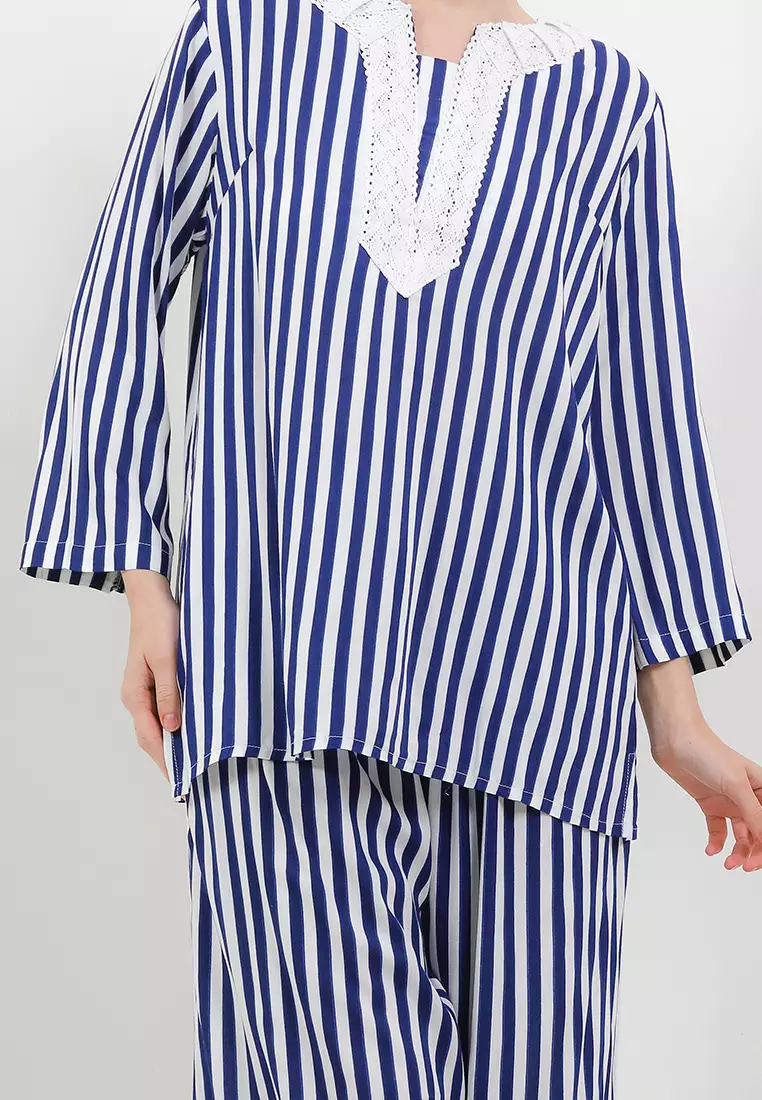 Arjuna Weda Satay Look Motif Modern 13 Set Wanita